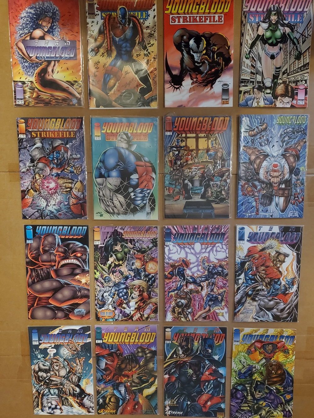 Huge Lot Of 16! Youngblood Comics Image Comic Books. Rob Liefeld